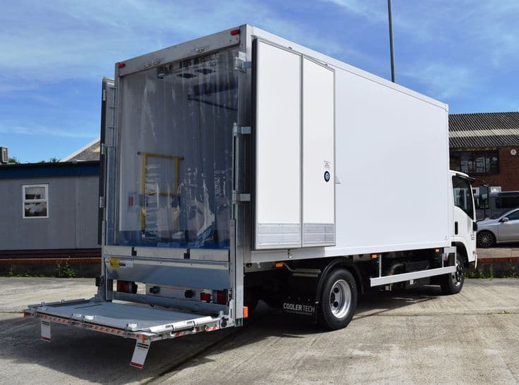 Featured image for 2.	Affordable Freezer Van for Rent   Frozen Goods Delivery - Dubai Chiller Transport blog article about Reefer van for rent UAE