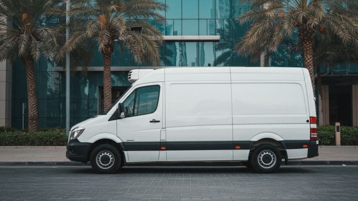 Blog image for Top Benefits of Choosing a Freezer Truck Rental for Your Business - Dubai Chiller Transport article about refrigerated transport