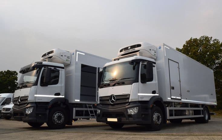 Featured image for Business Focused Freezer Van in Dubai for Frozen Products - Dubai Chiller Transport blog article about cold chain logistics Dubai